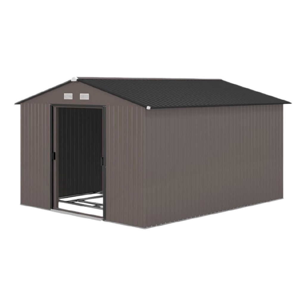 Abri de jardin en métal pour rangement extérieur - 240 x 180 x 200