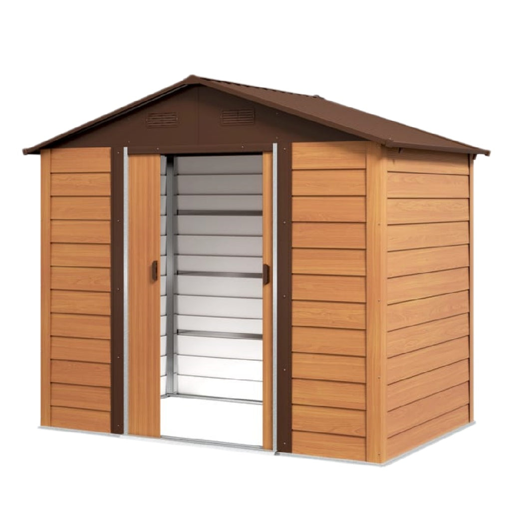 Abri de jardin en métal pour rangement extérieur - 150 x 100 x 120