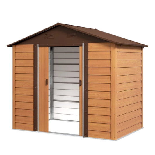 Abri de jardin en métal pour rangement extérieur - 150 x 100 x 120